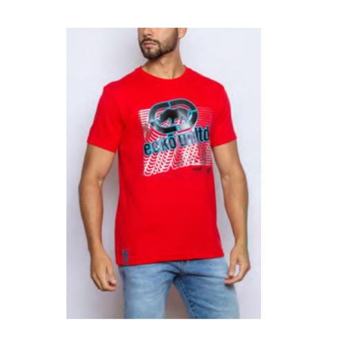 Camiseta Básica Masculina Vermelha K837A - Ecko