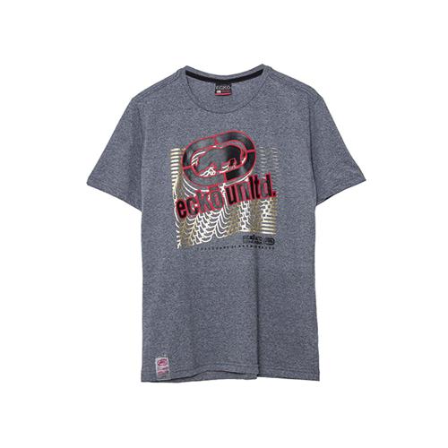 Camiseta Básica Masculina Grafite Mescla K837A - Ecko