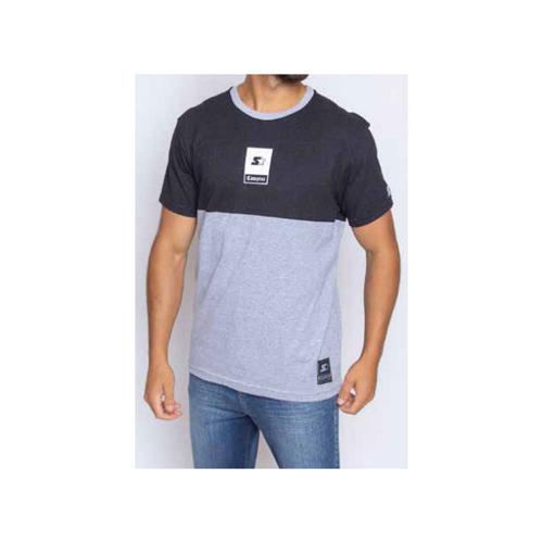Camiseta Especial Masculina Especial Preto Mescla T972A - Starter