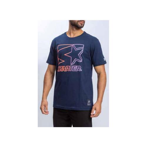 Camiseta Básica Masculina Estampada Navy Hipnose T967A - Starter