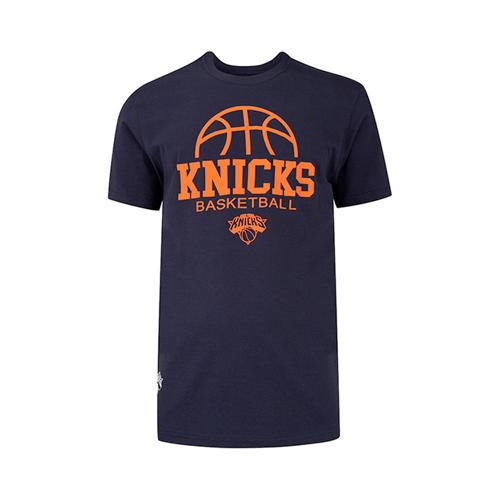 Camiseta Básica Masculina Estampada New York Knicks Navy N532A - NBA