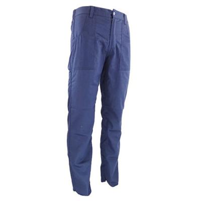 Calça em Brim Marinho com Bolso Tamanho M - Tecmater