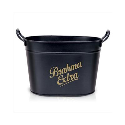 Balde para Cerveja Oval em Alumínio 5L Brahma Extra - Alumiart Falcão