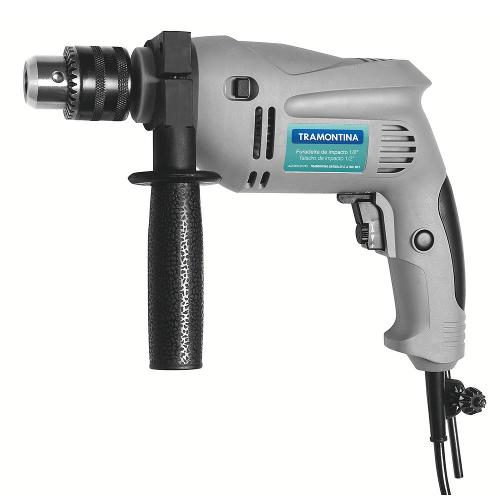 Furadeira de Impacto 500W 1/2" com Empunhadura Auxiliar 220V - Tramontina