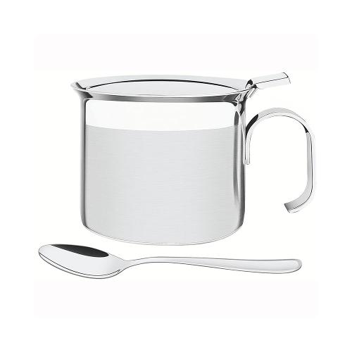 Açucareiro Buena com Alça em Inox com Colher Detalhe Brilho 8cm - Tramontina