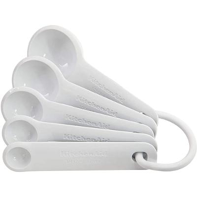 Conjunto Colheres de Medida Branca 5un -  KitchenAid
