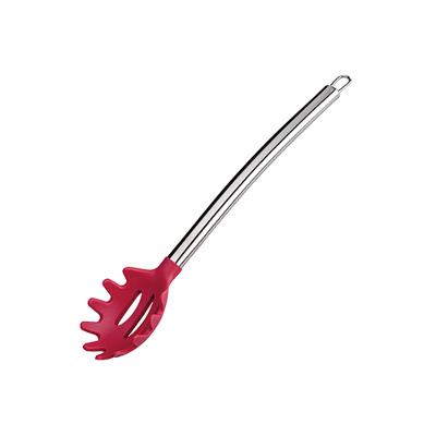 Pegador de Massa de Silicone c/ Cabo Inox Vermelha - Euro Home