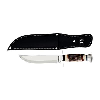 Faca Esporte com Lâmina em Inox e Cabo ABS com Bainha Preta de Sintético 5pol - Tramontina