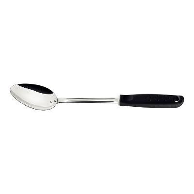 Colher para Arroz em Aço Inox com Cabo de Polipropileno Utilitá Preta - Tramontina
