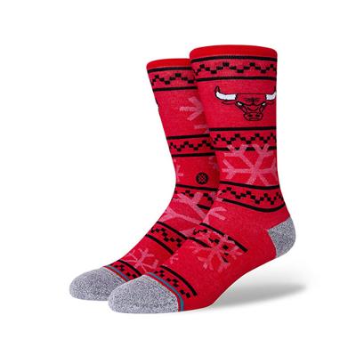 Meia NBA Bulls Frosted 2 Vermelha A545D21BUL-RED - Stance