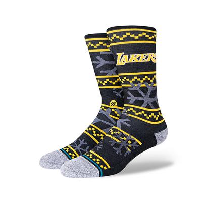 Meia NBA Lakers Frosted 2 Preta A545D21LAK-BLK - Stance