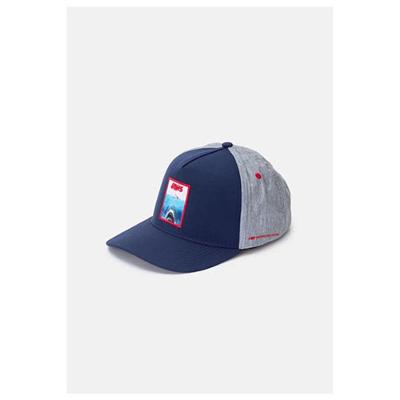 Boné Masculino Aba Curva Snapback Marinho e Preto 9821A - HD