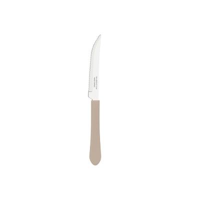 Jogo de Facas para Churrasco Leme em Inox e Cabos de Polipropileno Cinza 12pçs - Tramontina