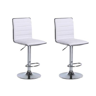 Conjunto com 2 Banquetas Giratórias Marilyn Branco