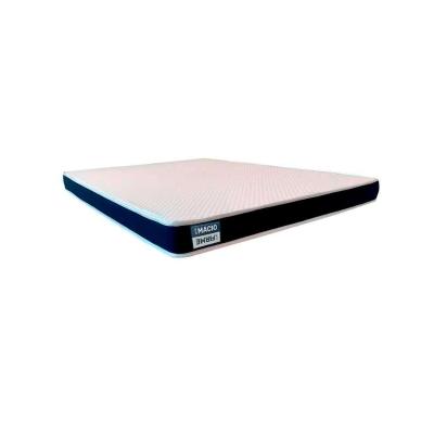 Colchão Casal Guldi Duplo Plus D28 (16x138x188) Branco e Azul