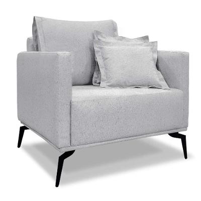 Poltrona Lazio Linho Grigio
