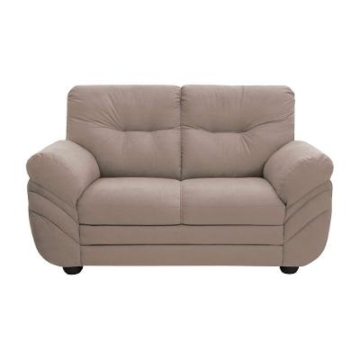 Sofá 2 Lugares Maranello Suede Bege