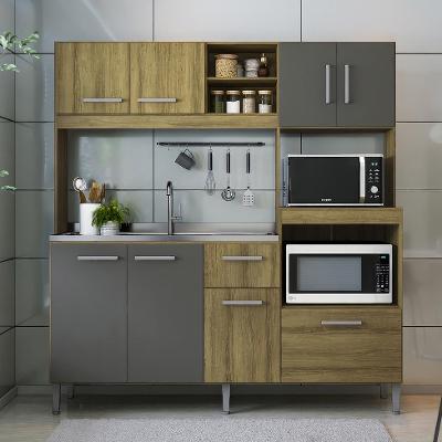 Cozinha Compacta Jasmin 8 PT 1 GV Dakar e Vulcano
