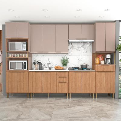 Cozinha Compacta Deseo 17 PT 4 GV Mel e Fendi
