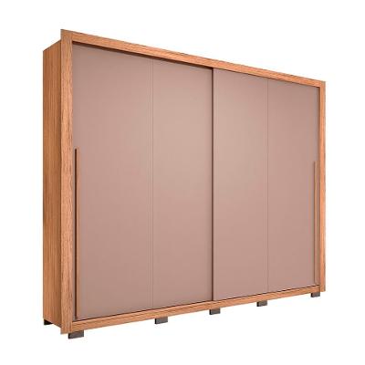 Guarda-Roupa Casal Praticus 2 PT 4 GV Buriti e Fendi