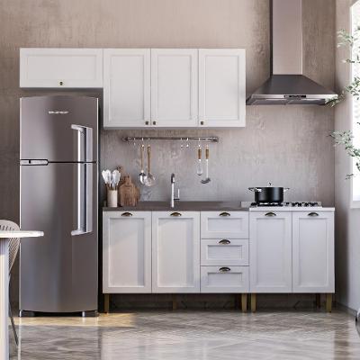 Cozinha Completa Lavanda 8 PT 3 GV Branca