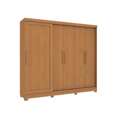 Guarda-Roupa Casal Molina com Pés 5 PT 4 GV Canela