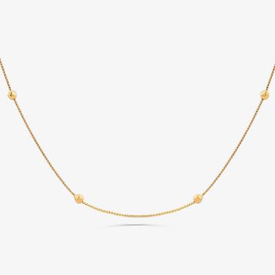 Colar Esferas em Ouro Amarelo 18k - 80 cm
