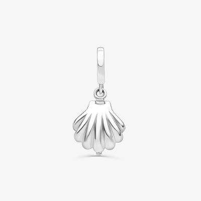 Charm Concha com Pérola em Prata 925