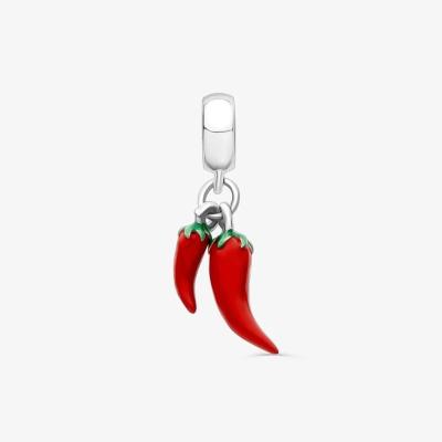 Charm Pimentas em Prata 925