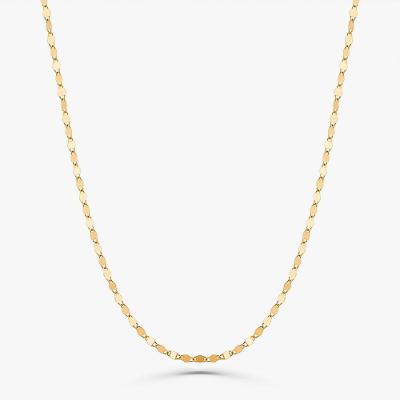 Corrente Malha Piastrinni em Ouro Amarelo - 40 cm