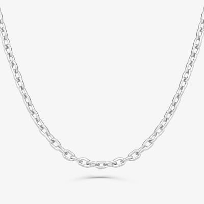 Corrente Malha Cartier em Prata 925 - 70 cm