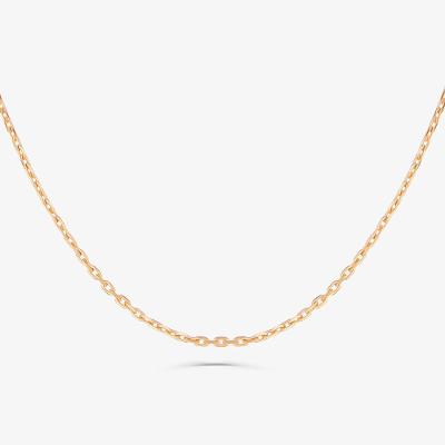 Corrente Malha Cartier em Ouro Rosé 18k - 60 cm