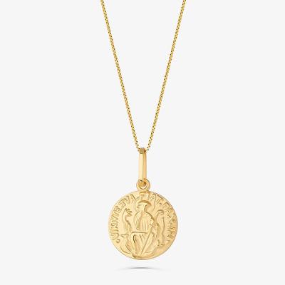 Pingente São Bento em Ouro Amarelo 18k