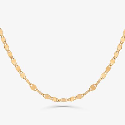 Corrente Malha Piastrinni em Ouro Amarelo - 45 cm