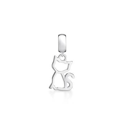 Charm Gato em Prata 925
