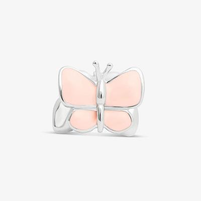 Charm Borboleta com Zircônia em Prata 925