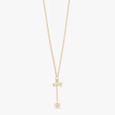 Colar em Prata 925 com Banho de Ouro Amarelo 18k