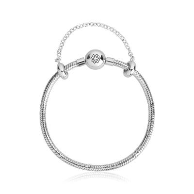 Pulseira ável Em Prata 925 Com Fecho Redondo - 16,5 cm