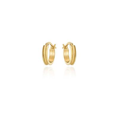 Brinco Argola em Ouro Amarelo 18k - 12mm