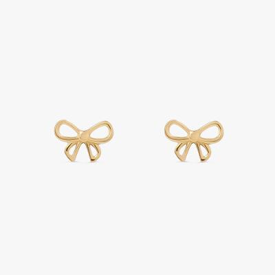 Brinco Laço em Ouro Amarelo 18k