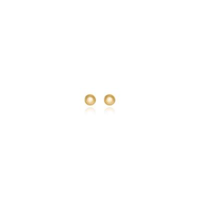 Brinco Esfera em Ouro Amarelo 18k - 5 mm