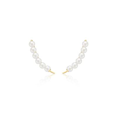 Brinco Pérlolas em Ouro Amarelo 18k