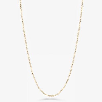 Corrente Malha Love em Ouro Amarelo 18k - 50 cm