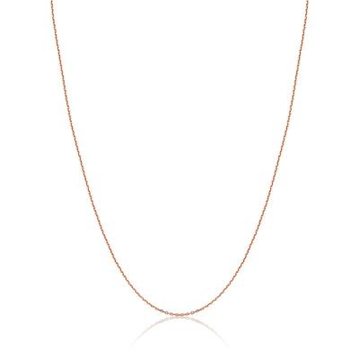 Corrente Malha Cartier em Ouro Rosé 18k - 45 cm