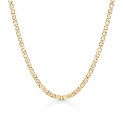 Corrente Malha Bismarck em Ouro Amarelo 18k - 45 cm