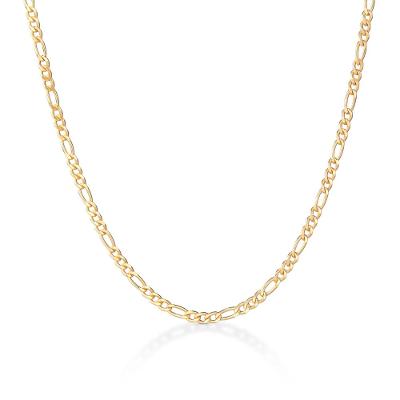 Corrente Malha Groumet em Prata 925 com Banho de Ouro Amarelo 18k - 60 cm