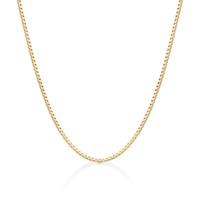 Corrente Malha Veneziana em Ouro Amarelo 18k - 60 cm