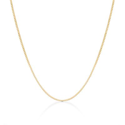Corrente Malha Veneziana em Ouro Amarelo 18k - 45 cm