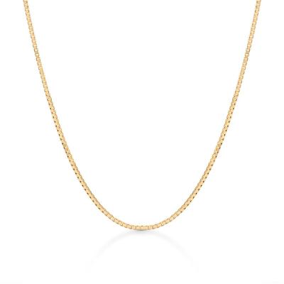 Corrente Malha Veneziana em Ouro Amarelo 18k - 45 cm