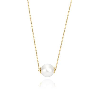 Colar em Ouro Amarelo com Pérola